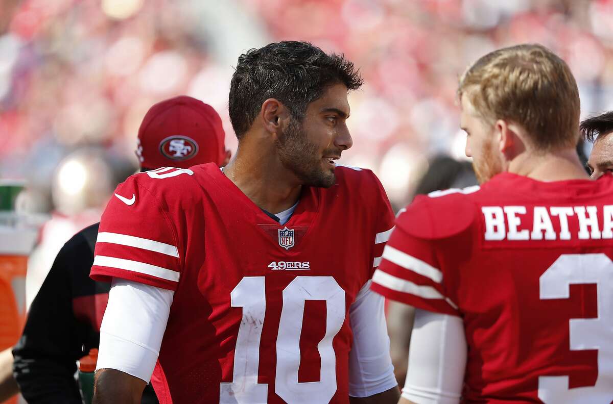 Setember 16, 2018: San Francisco 49ers quarterback Jimmy Garoppolo