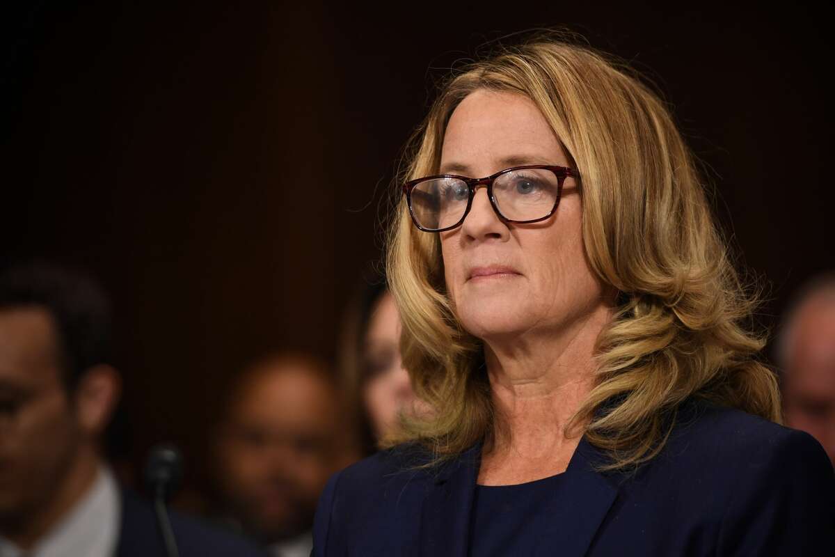 Sept. 27, 2018: Ford testifies Christine Blasey Ford and Judge Brett Kavanaugh testify about Ford's sexual assault accusations before the Senate Judicial Committee. 