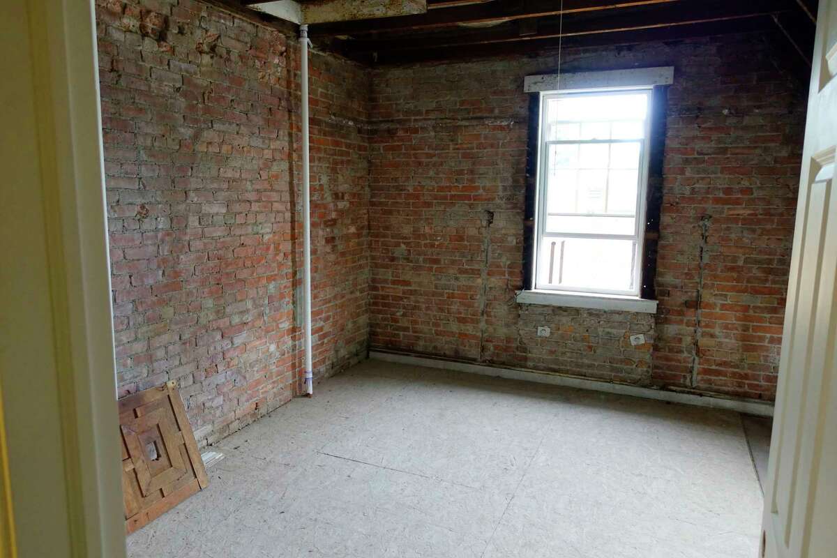 AFTER: A view of an unfinished room inside of 2 Judson Street on Thursday, Sept. 27, 2018, in Albany, N.Y. This property is being rehabbed by the Albany County Land Bank which will then sell it. (Paul Buckowski/Times Union)