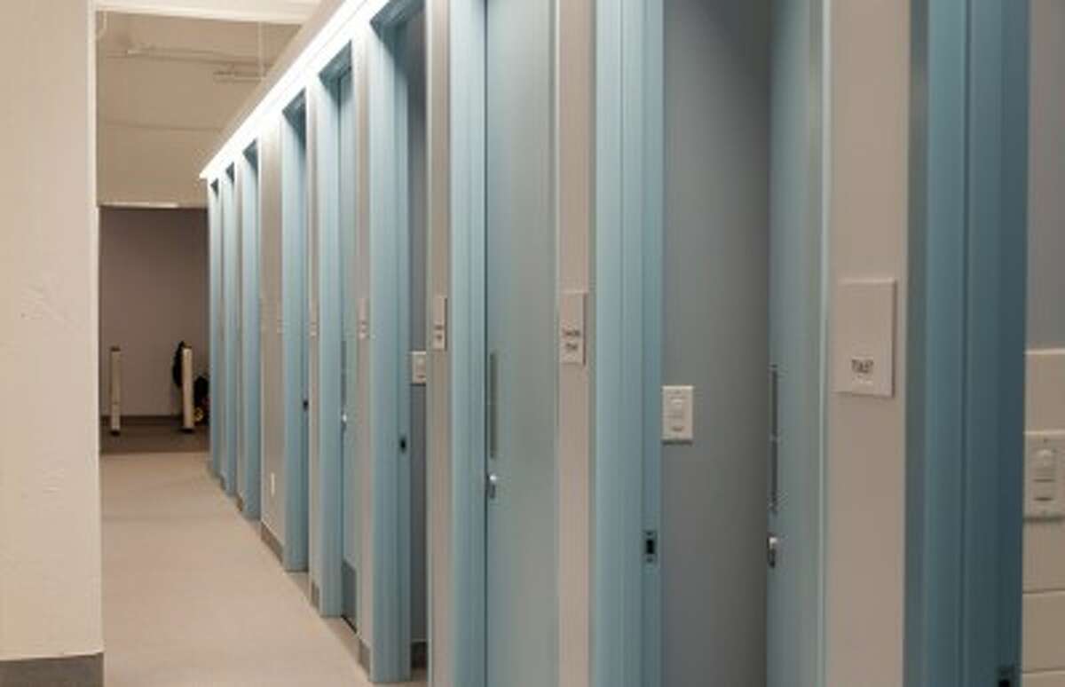 UC Berkeley's Recreational Sports Facility, or RSF, opened a gender-inclusive universal locker room Wednesday morning at 6 a.m., featuring 16 private changing rooms and seven private showers.