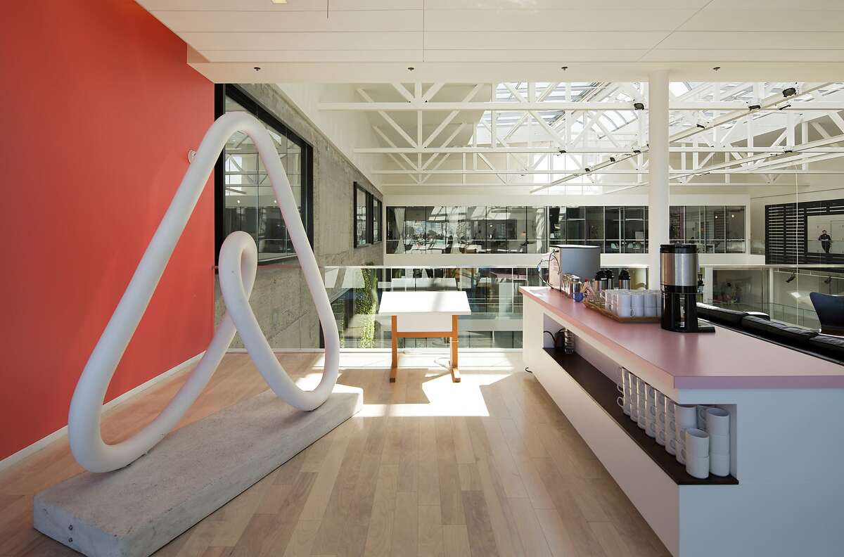 The offices of Airbnb, in San Francisco, March 17, 2015.