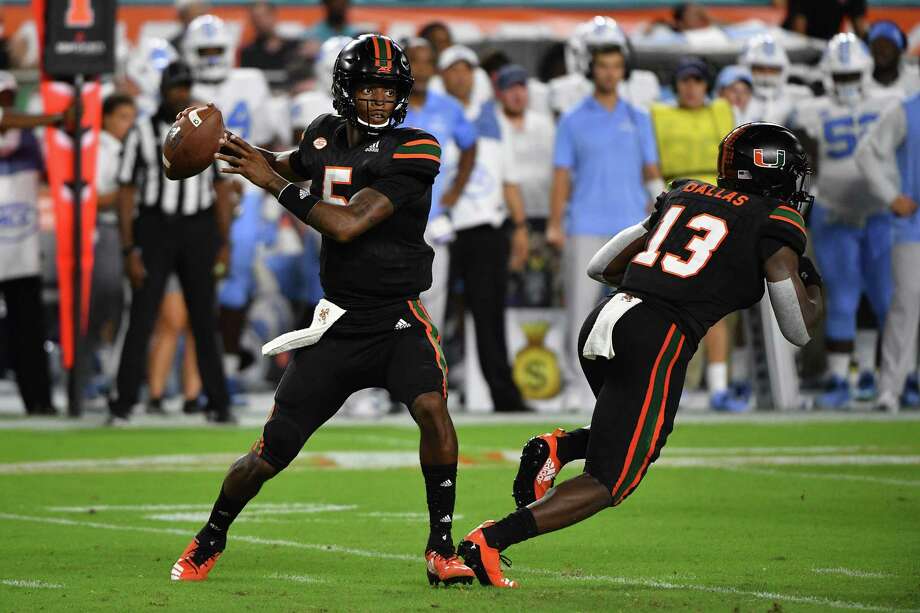 Defense Carries Miami Houston Chronicle