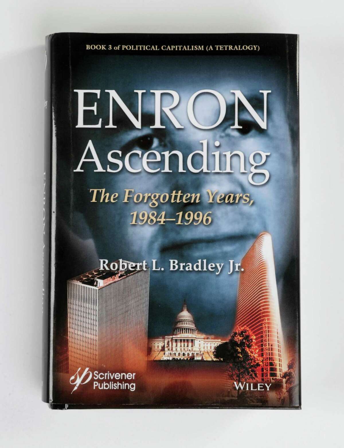 "Enron Ascending," by Robert Bradley, Jr., photographed in the Houston Chronicle studio, Tuesday, Sept. 25, 2018, in Houston.