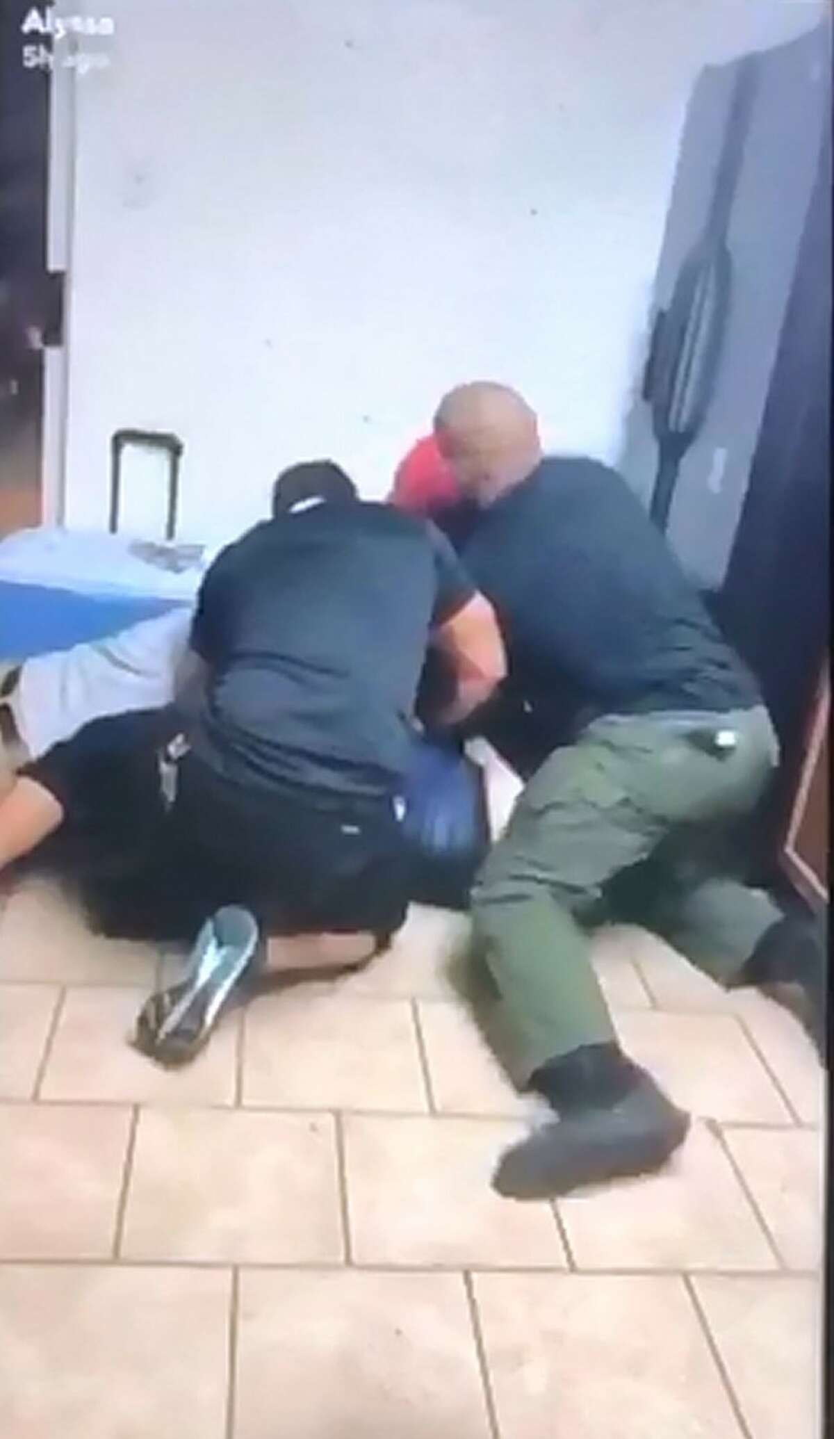 The Bexar County Sheriff's Office released video from a 2017 hazing incident involving 7 SERT officers.