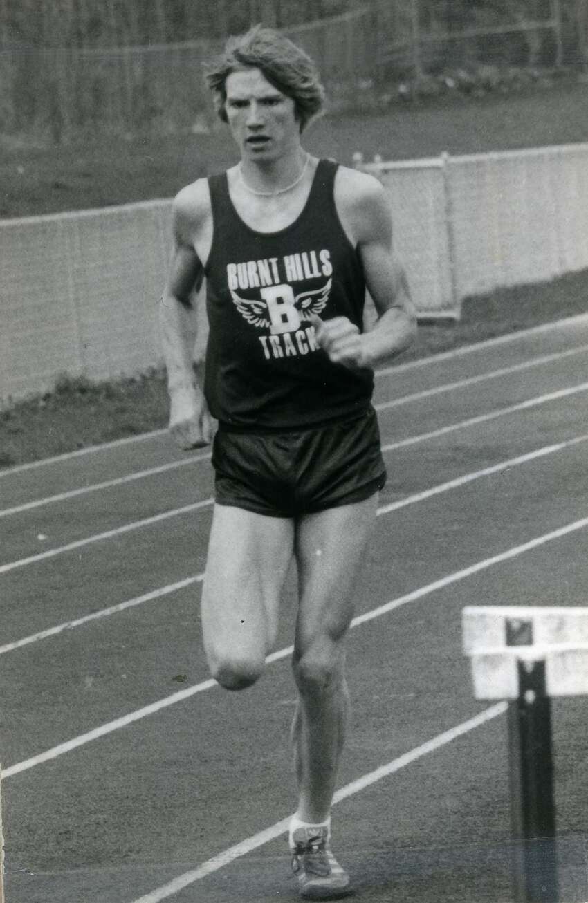 Record-setting runner Miles Irish of Burnt Hills, who is being inducted into the Capital Region Track. Field and Cross Country Hall of Fame. (Courtesy photo)