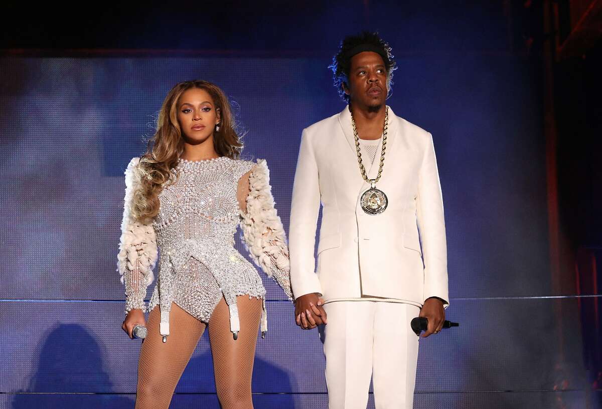 Beyonce and Jay-Z perform on the 'On The Run II' tour at Levi's Stadium on September 29, 2018 in Santa Clara, California.