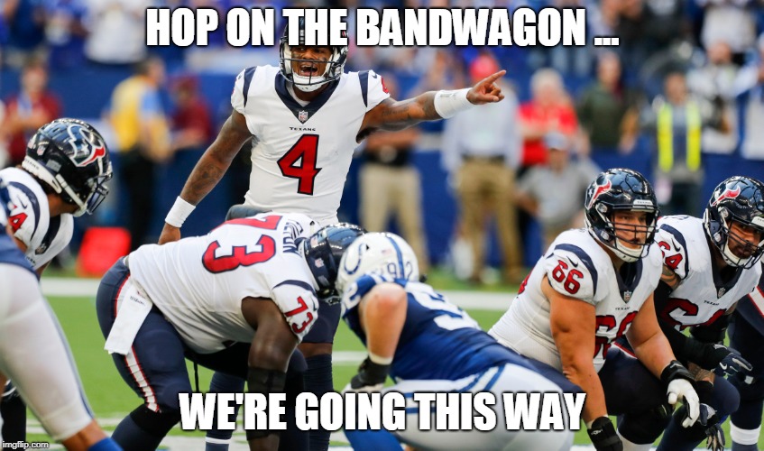 Memes celebrate Texans' first win of the season