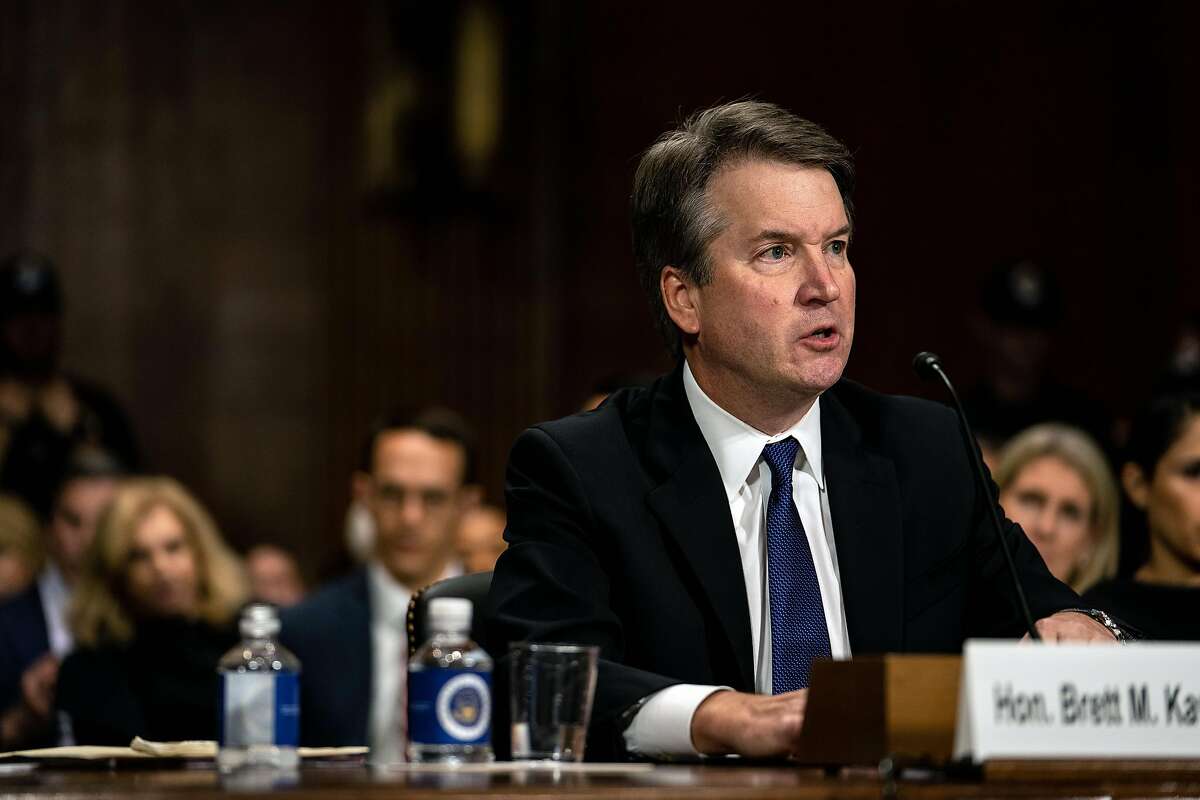 Anger among women over Judge Brett Kavanaugh’s nomination to the U.S. Supreme Court is threatening to turn what’s already a gender gap in a number of California congressional races into an anti-GOP chasm, a new Democratic-backed poll has found.