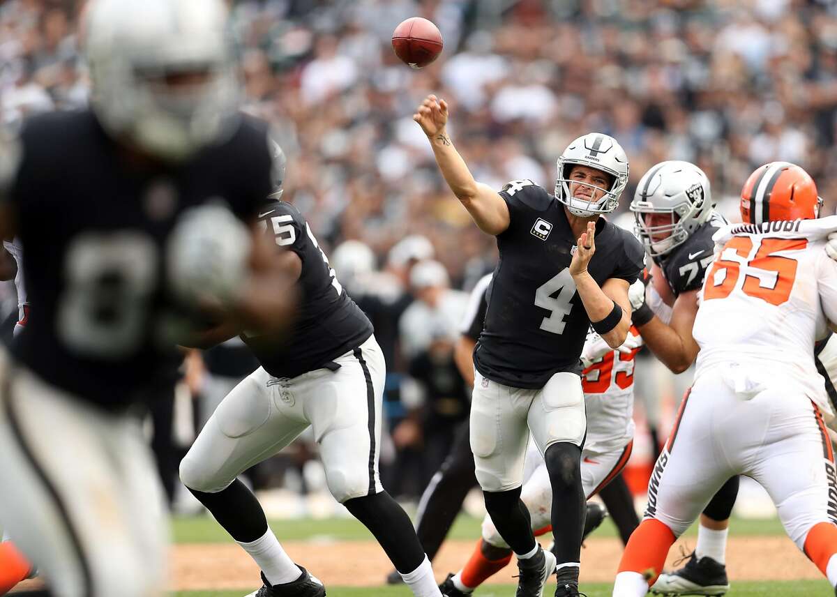 Wednesday at Raiders HQ: Derek Carr reminisces about first start vs. Jets –  Daily Democrat