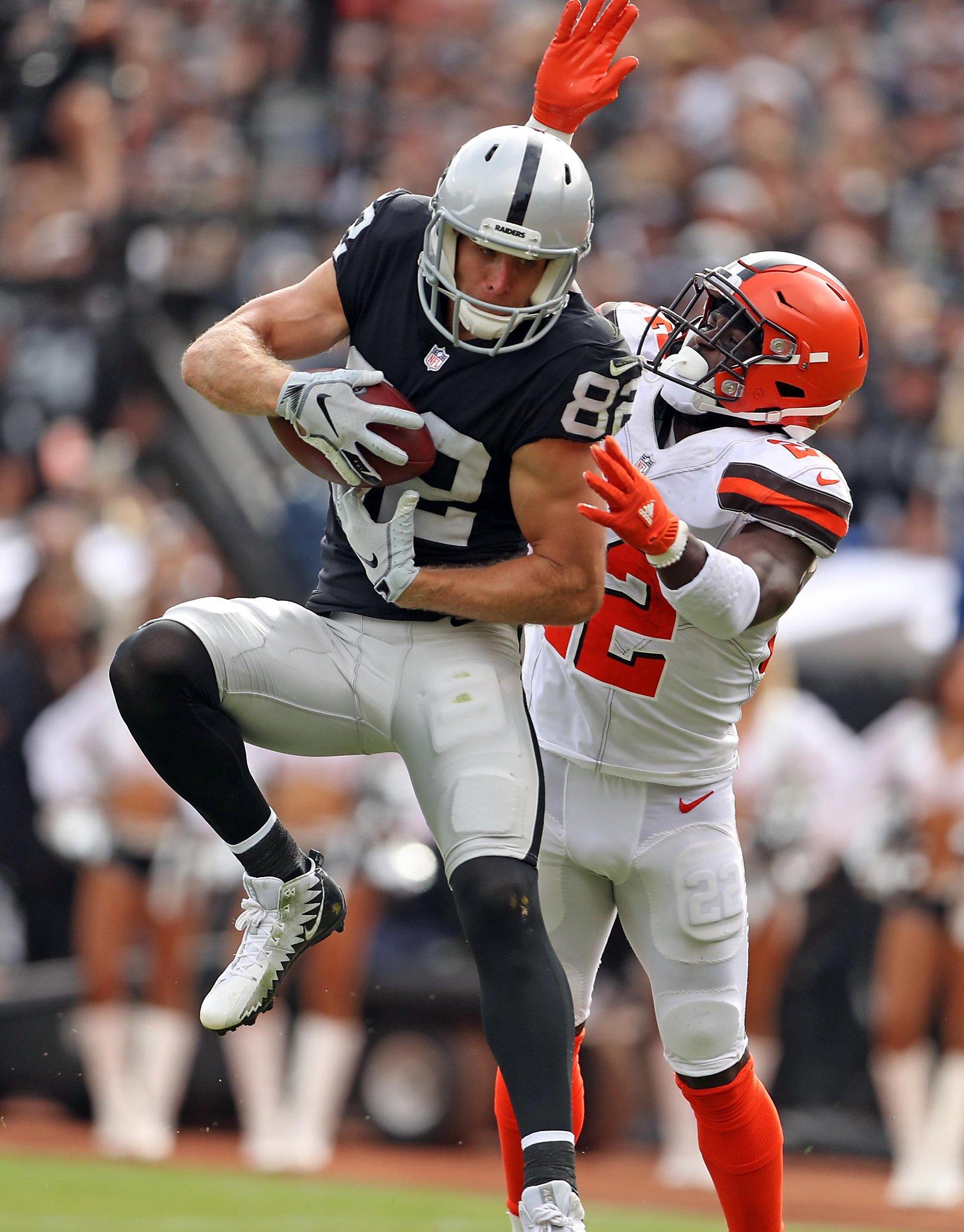Raiders' Jordy Nelson, still producing, plans to return