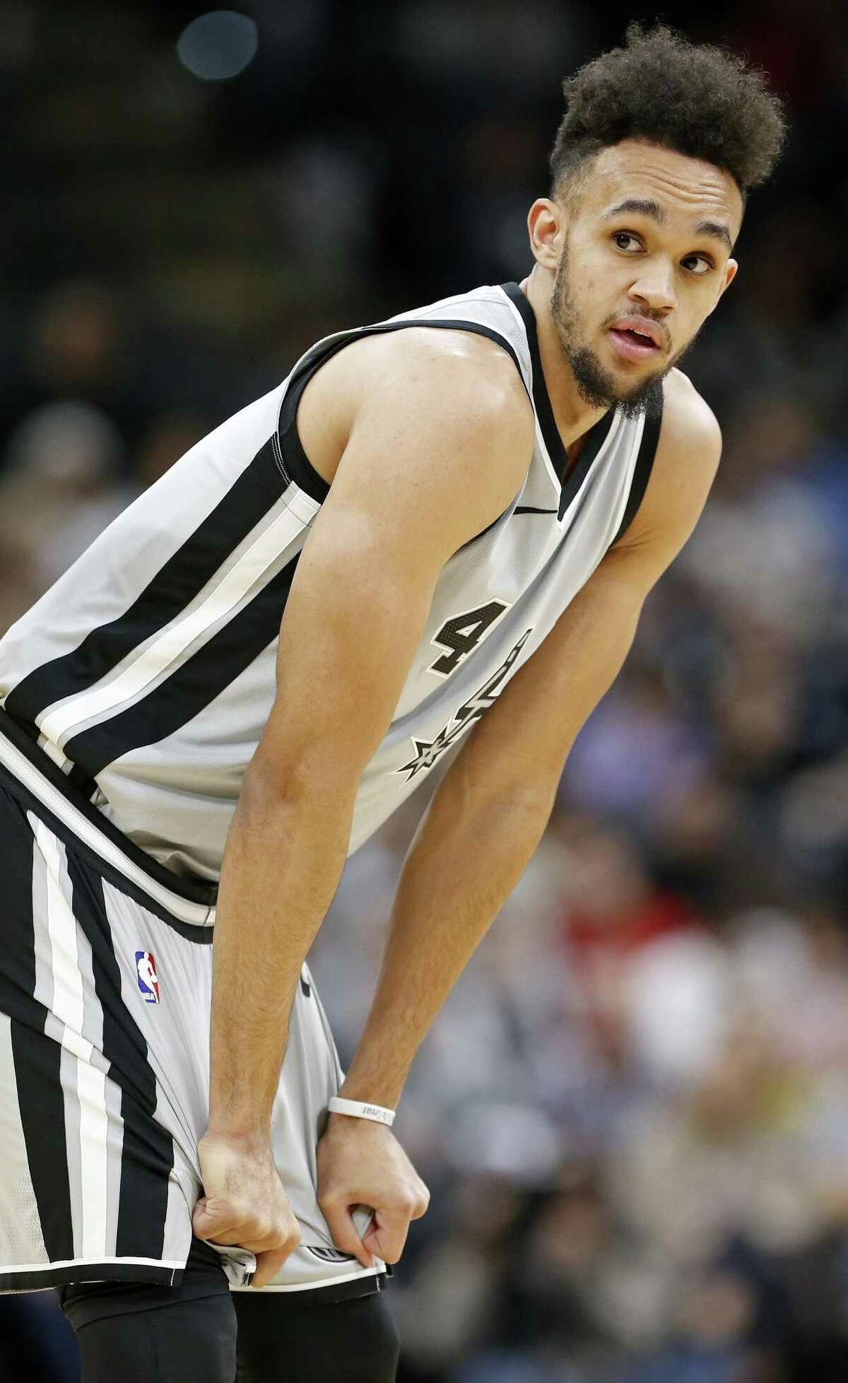 Derrick White has joined Lonnie Walker and Dejounte Murray on the list of injured Spurs’ guards.