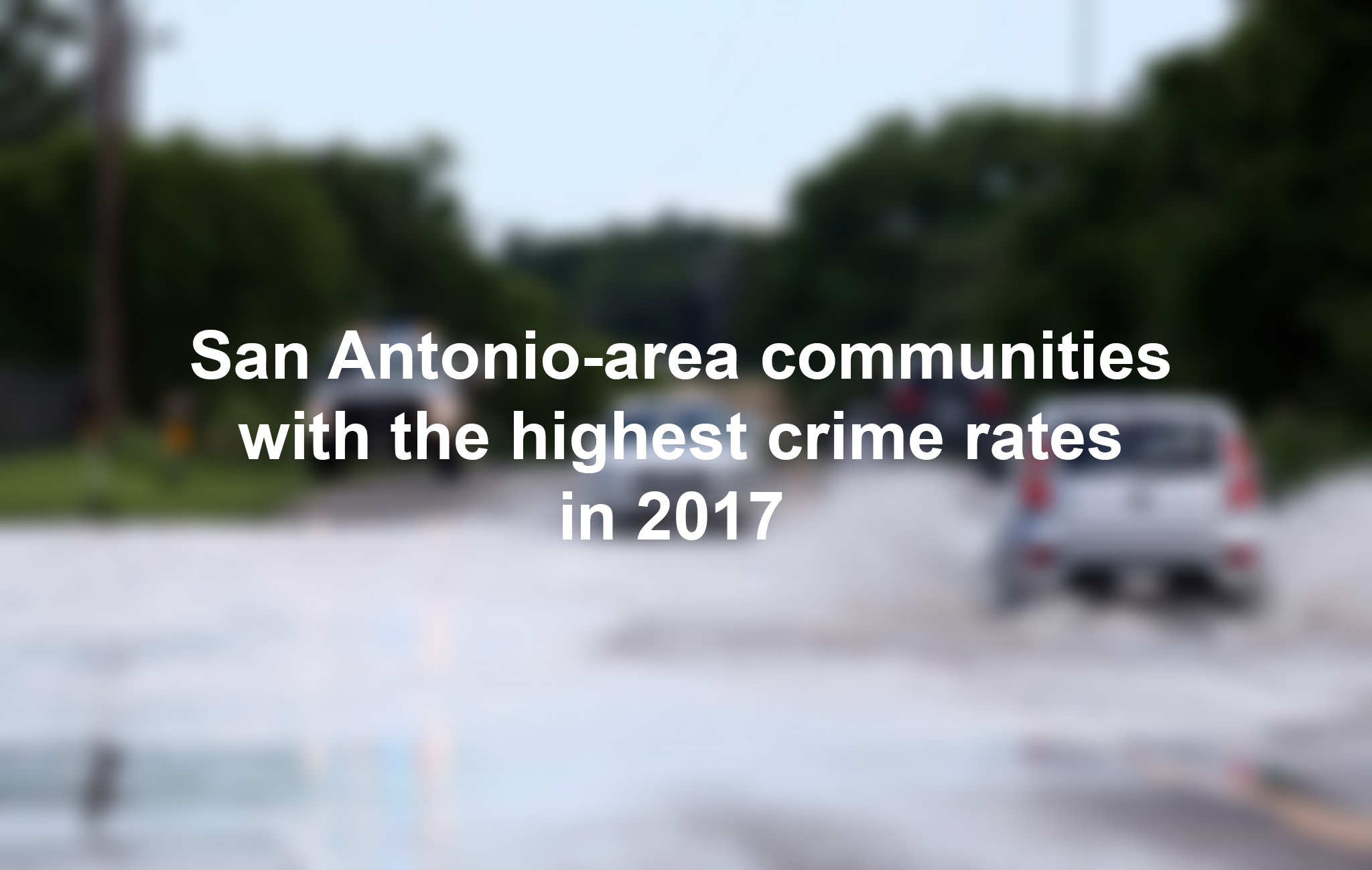 Fbi Releases New Violent Crime Data For San Antonio Area Suburbs