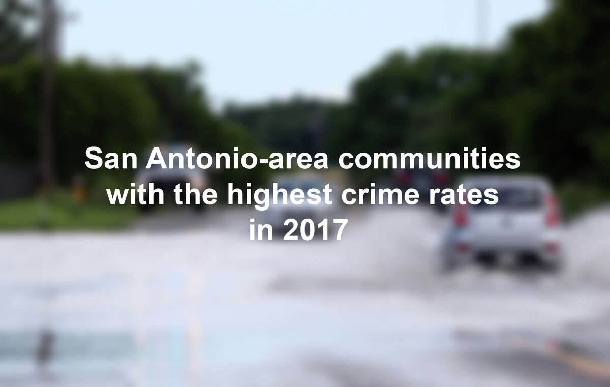 Click through the slideshow to see the most dangerous San Antonio-area communities in 2017, according to the FBI.Editor's Note: Each year the FBI releases its Unified Crime Report, which provides a comprehensive look at crime in communities across the United States. 2017 is the most recent complete year of data available.