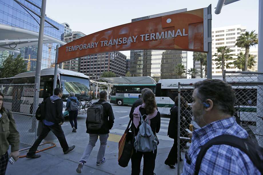 Image result for Temporary Transbay Terminal at Howard and Main streets