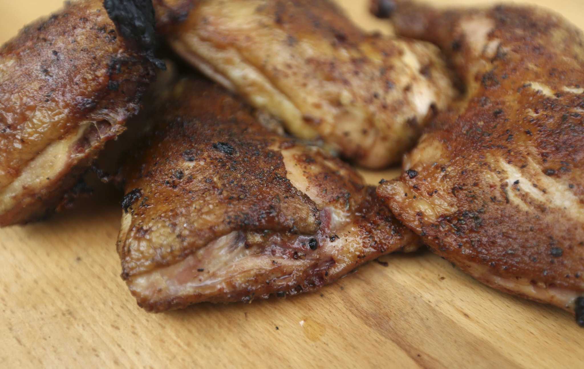 Recipe Smoky Pellet Chicken Leg Quarters