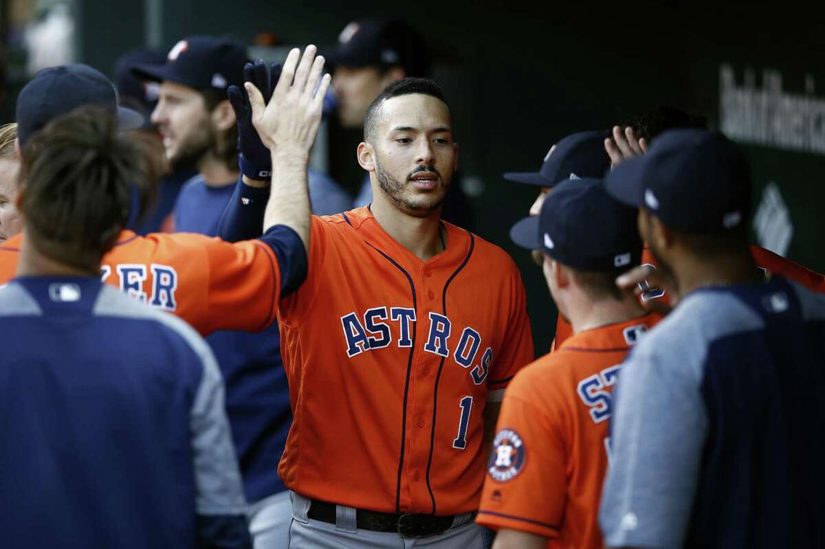 Before hitting a home run and a game-winning double in the opener of a doubleheader at Baltimore on Saturday, Carlos Correa hadn’t had a game with multiple extra-base hits since May 4.