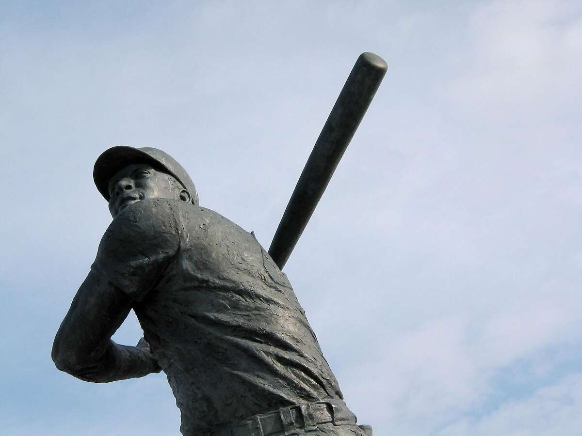 Juan Marichal statue outside of SF Giants ballpark.