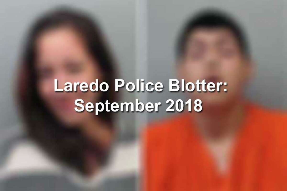 Keep scrolling to see the individuals arrested in Laredo during September.