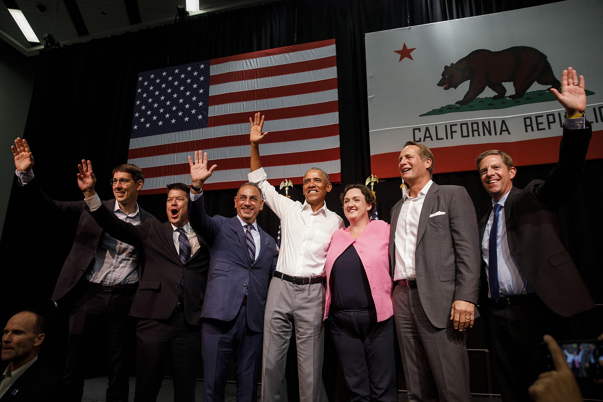 Polls trending Democrats’ way in key California House races