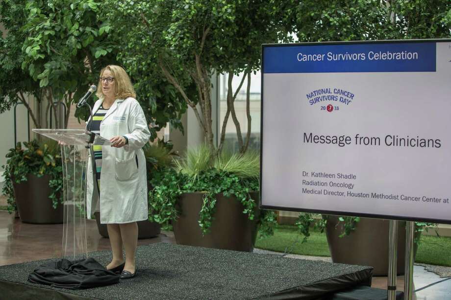 Dr. Kathleen Shadle, a radiation oncologist at the Willowbrook Methodist Hospital in Houston, treats some breast cancer patients with radiation therapy. Photo: Courtesy photos / Courtesy photos / © 2018 Richard Carson