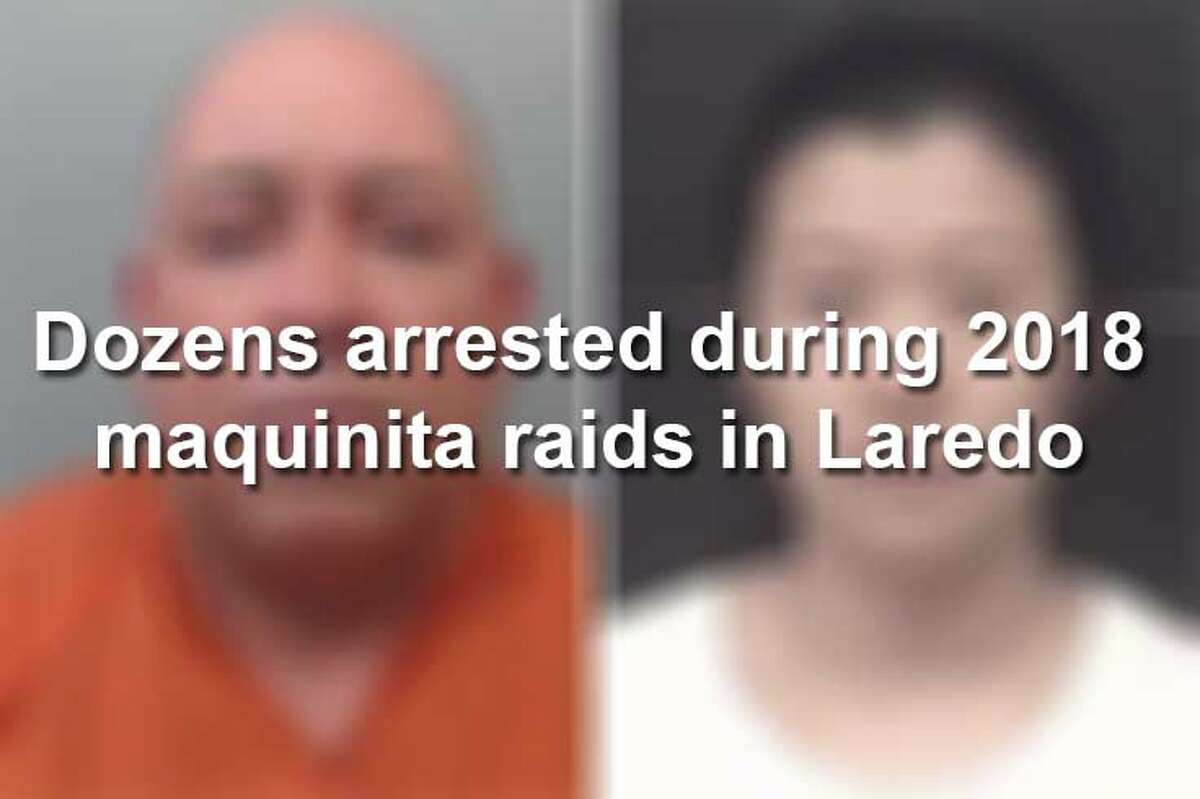 Keep scrolling to see individuals arrested during maquinita raids in 2018.