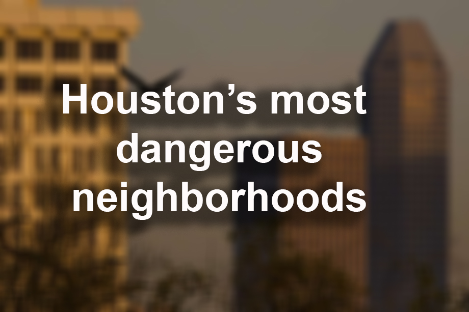 Most dangerous Houston suburbs ranked by 2017 violent crime rate