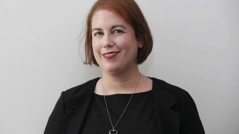 First Court of Appeals candidates Sarah Beth Landau (D) poses for a portrait before an interview with the Houston Chronicle Editorial Board on Monday, Aug. 13, 2018, in Houston.