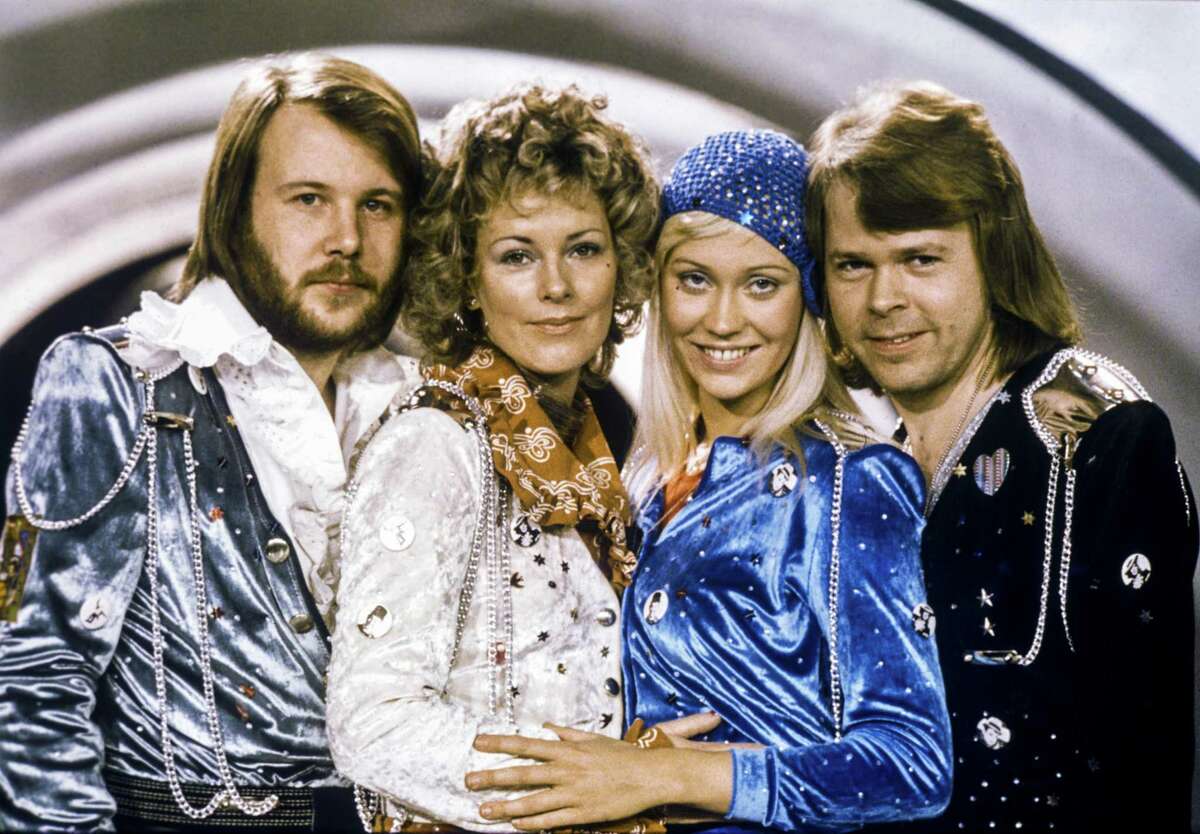 From left: Benny Andersson, Anni-Frid Lyngstad, Agnetha Faltskog and Bjorn Ulvaeus of Abba.