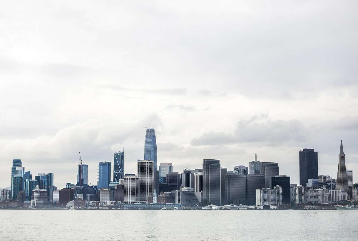 The skyline from Treasure Island in San Francisco, California, on Wednesday, Oct. 3, 2018.