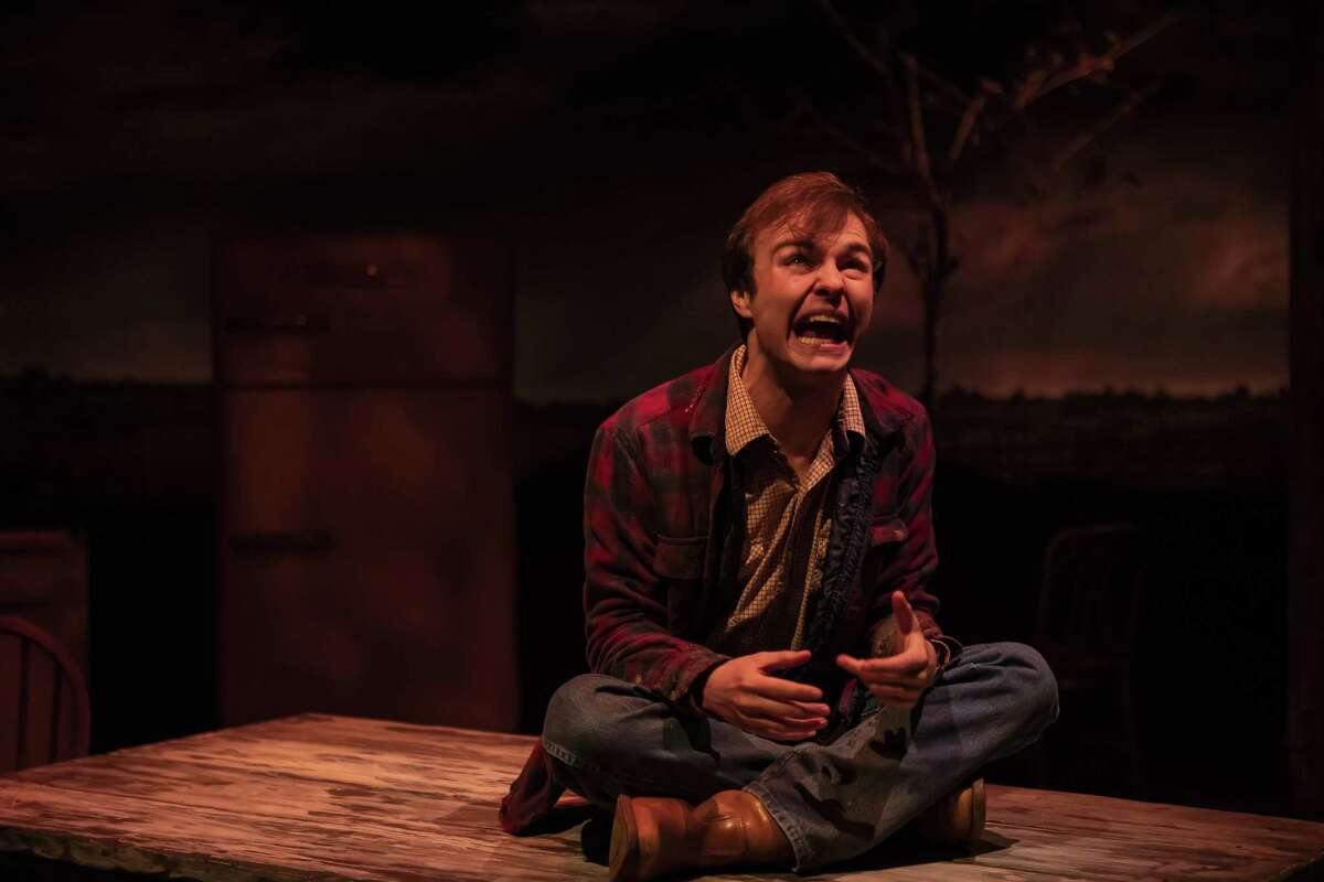 Actor Jayden Key as Wesley in Catastrophic Theatre’s “Curse of the Starving Class.”