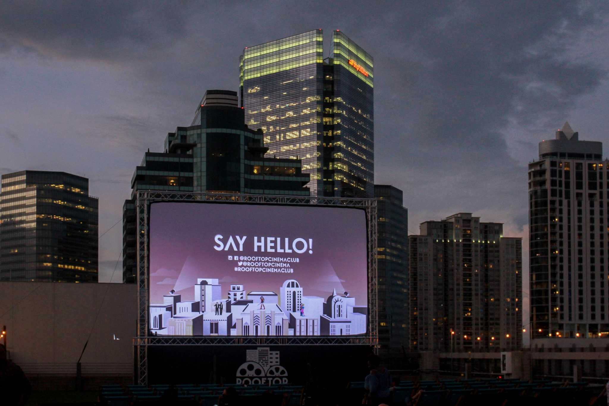 Rooftop Cinema Club opens in Houston