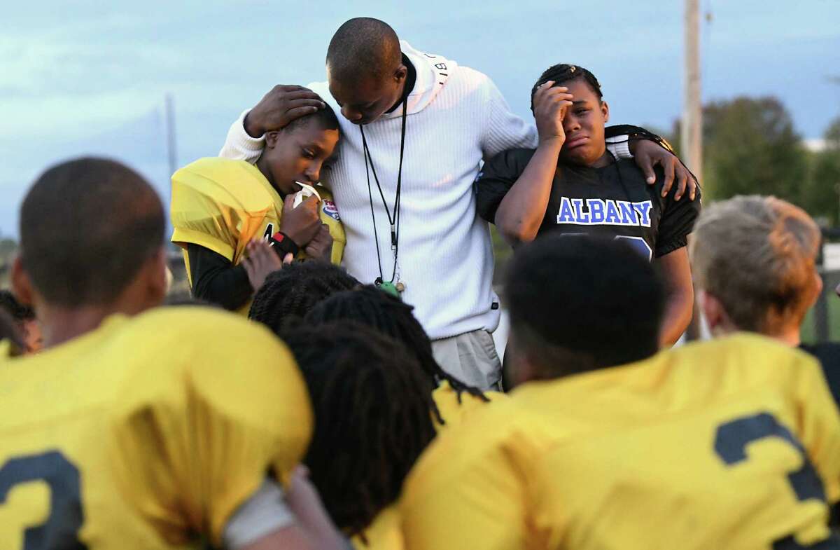 Albany youth football coaches prepared for on-field emergencies