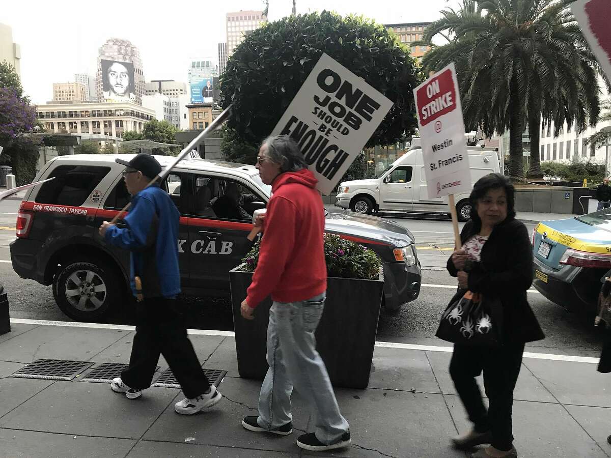 On Thursday, nearly 2,500 hotel workers employed by Marriott walked off their jobs in San Francisco call for higher wages and greater job security.