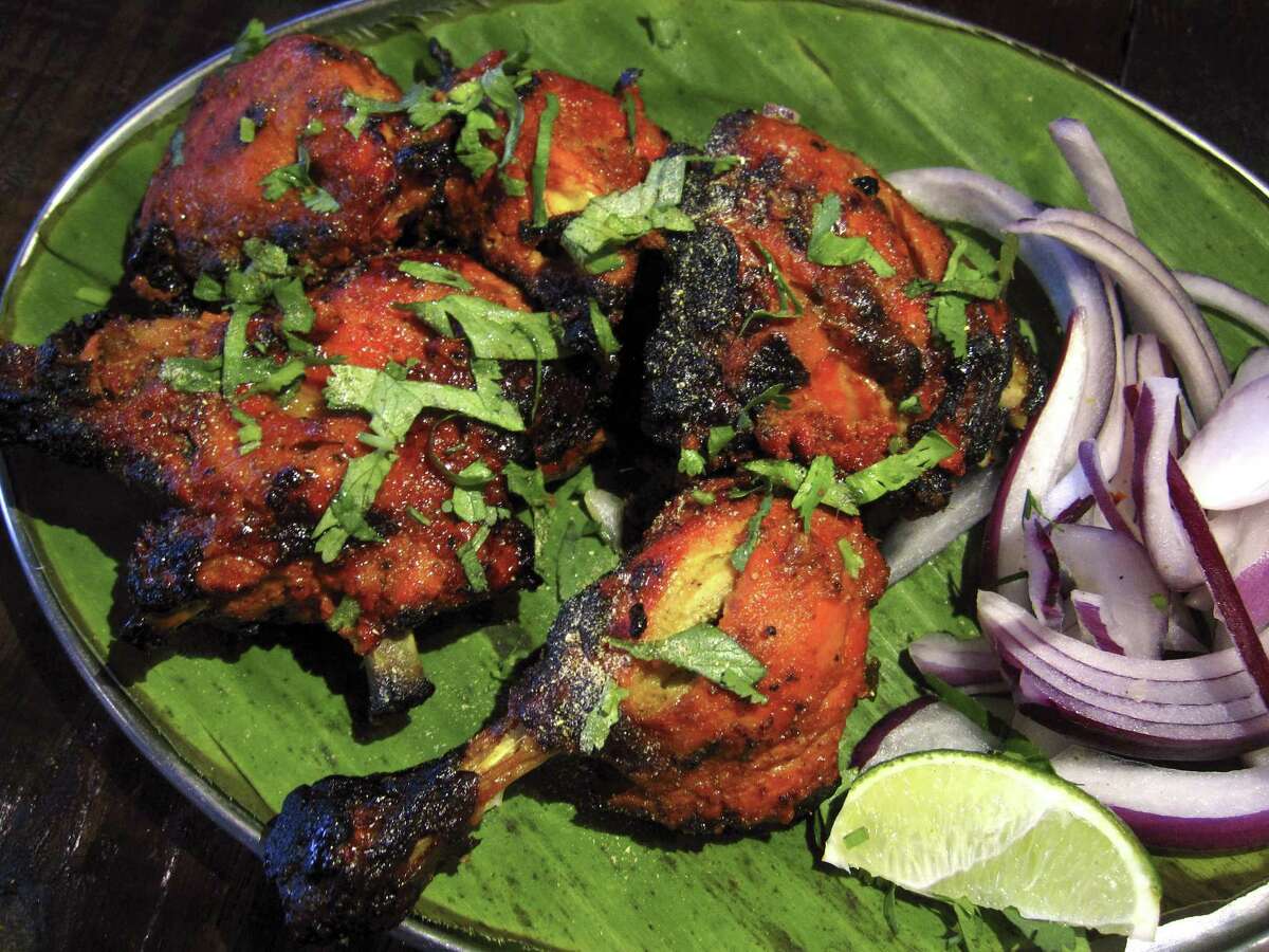 Tandoori chicken from Madurai Mes.