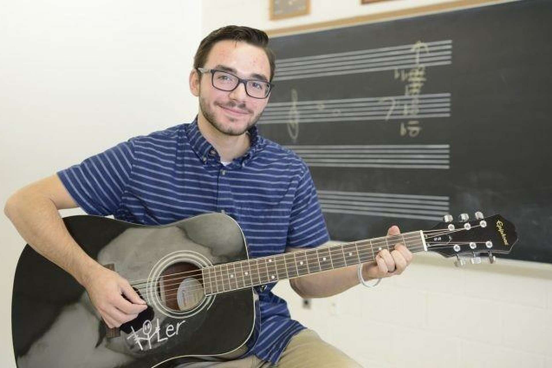 Tyler Suarez Raising his voice for gun safety