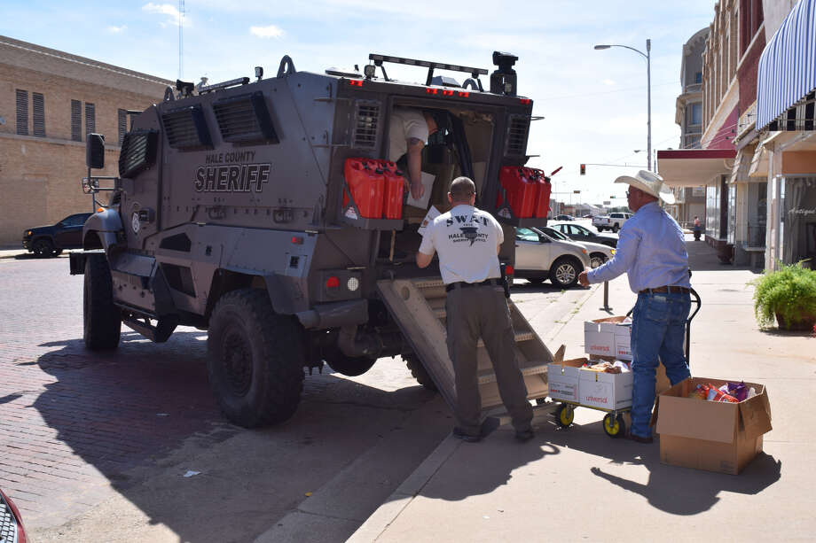 Filling a need Hale County Sheriff's Office delivers food to The