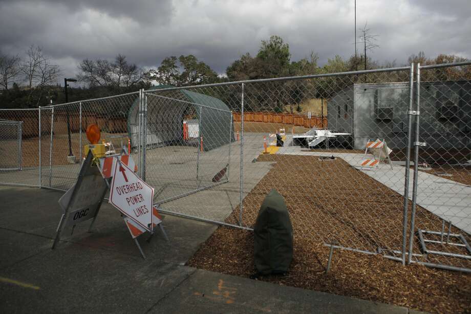 Location where Fire Station 5 stood before the Wine Country Fires struck in October 2017, seen in Santa Rosa, Calif., on Wednesday, Oct. 3, 2018. Photo: Katie Wood/SFGATE 