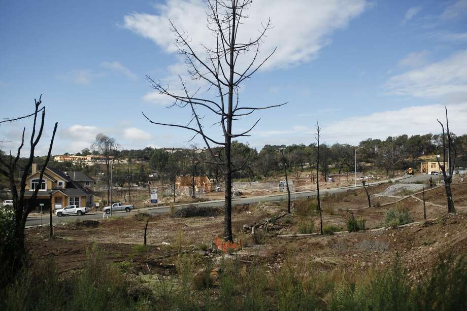 Vintage Circle in the heart of in the Fountaingrove neighborhood on Wednesday, Oct. 3, 2018. Photo: Katie Wood/SFGATE 