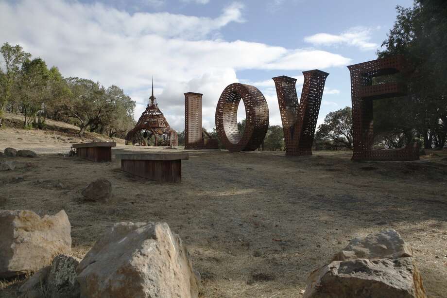 The Paradise Ridge Winery on Wednesday, Oct. 3, 2018. One year after the Wine Country Fires, rebuilding is still in progress with some residents still uprooted and much more left to rebuild. Photo: Katie Wood/SFGATE 