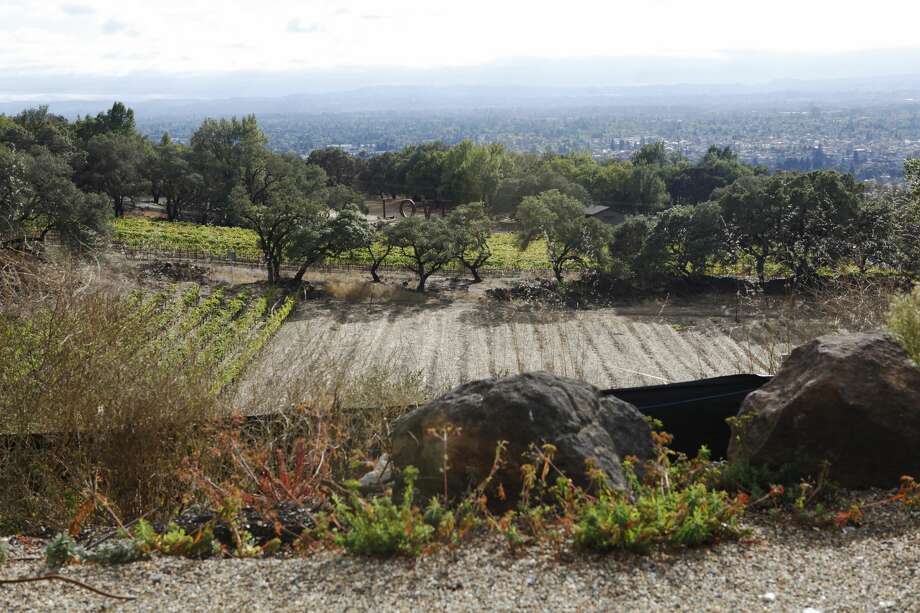 The Paradise Ridge Winery on Wednesday, Oct. 3, 2018. One year after the Wine Country Fires, progress is slow moving with some residents still uprooted and much more left to rebuild. Photo: Katie Wood/SFGATE 