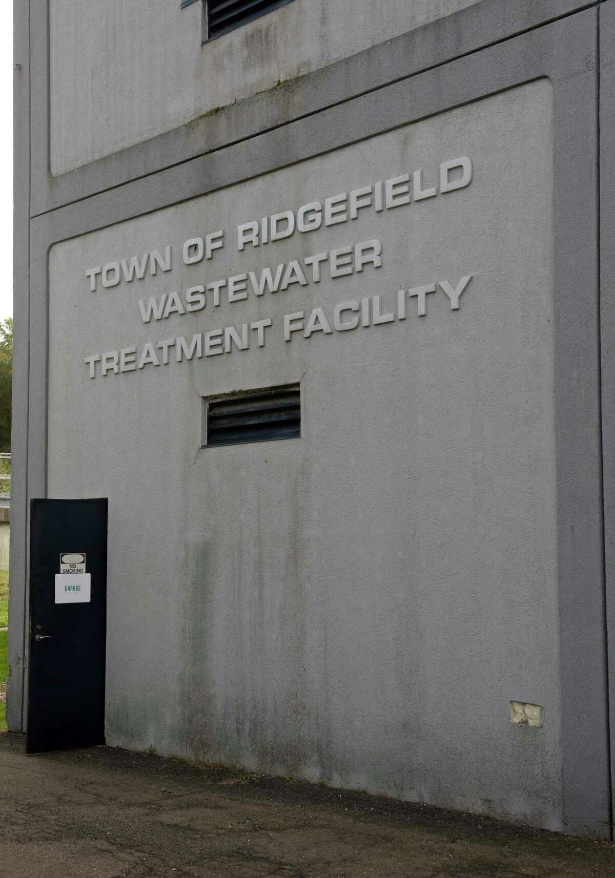 The Ridgefield South Street Wastewater Treatment Facility. Friday, October 5, 2018, in Ridgefield, Conn.