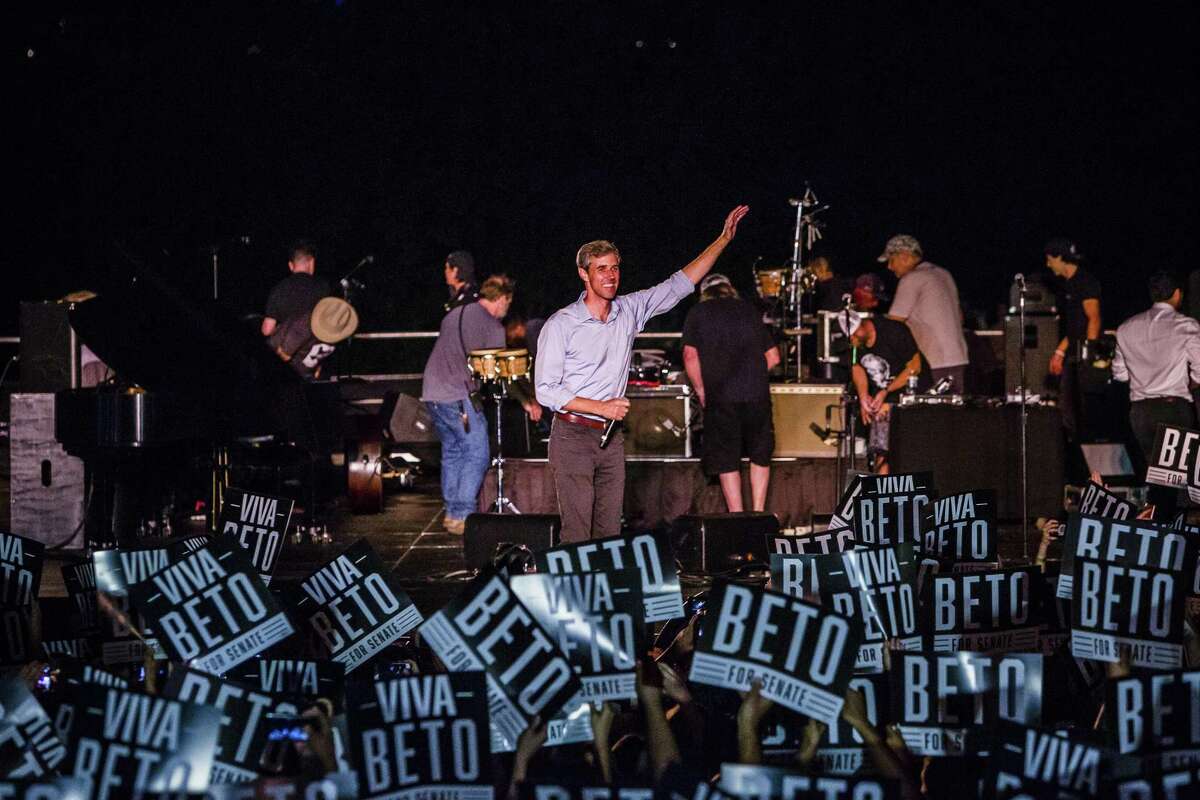 Rep. Beto O’Rourke speaks at a rally in Austin last month. A reader draws similarities between O’Rourke, who is running for the U.S. Senate, and embattled Judge Brett Kavanaugh.