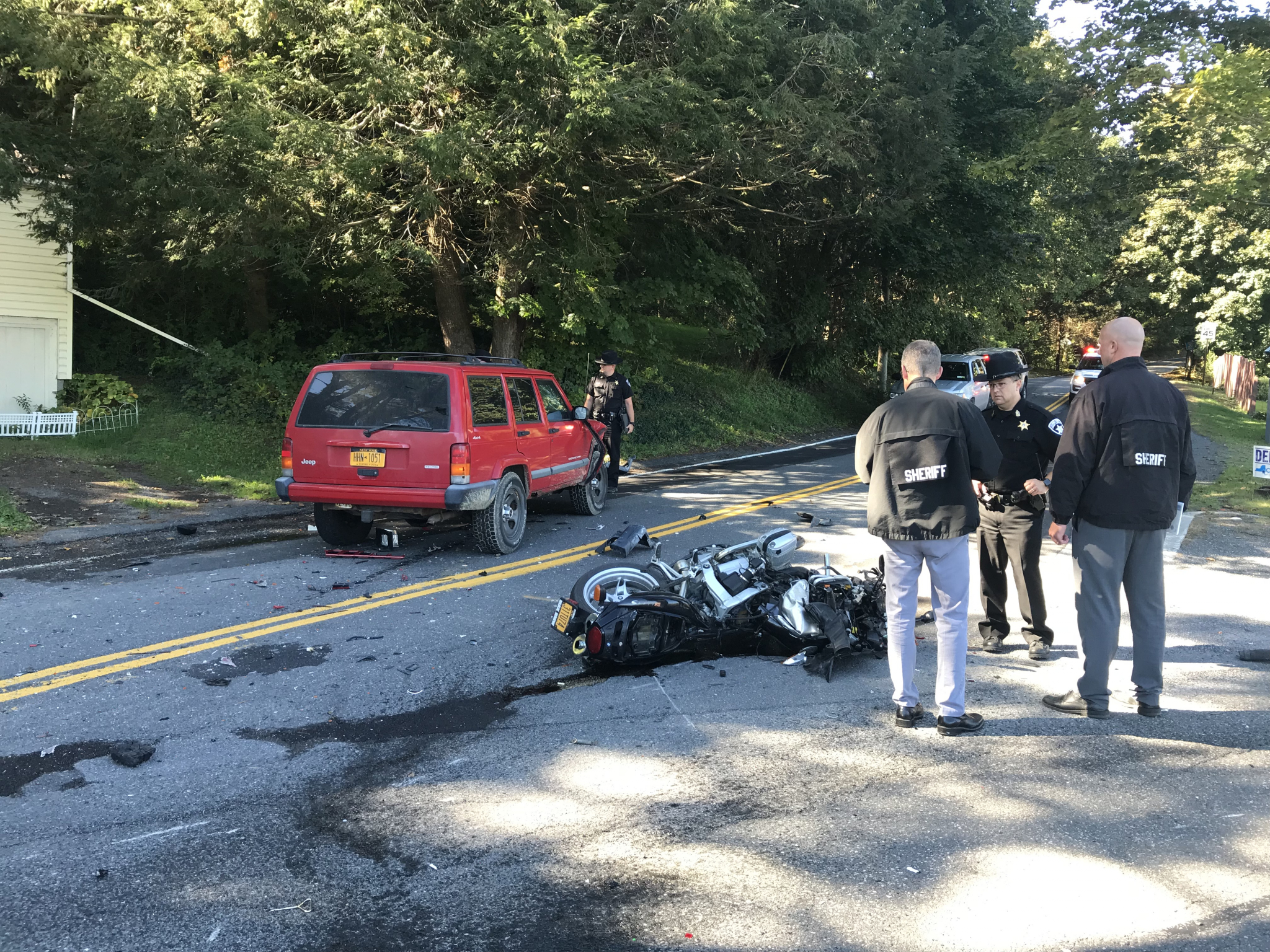 Motorcyclist killed in Columbia County crash