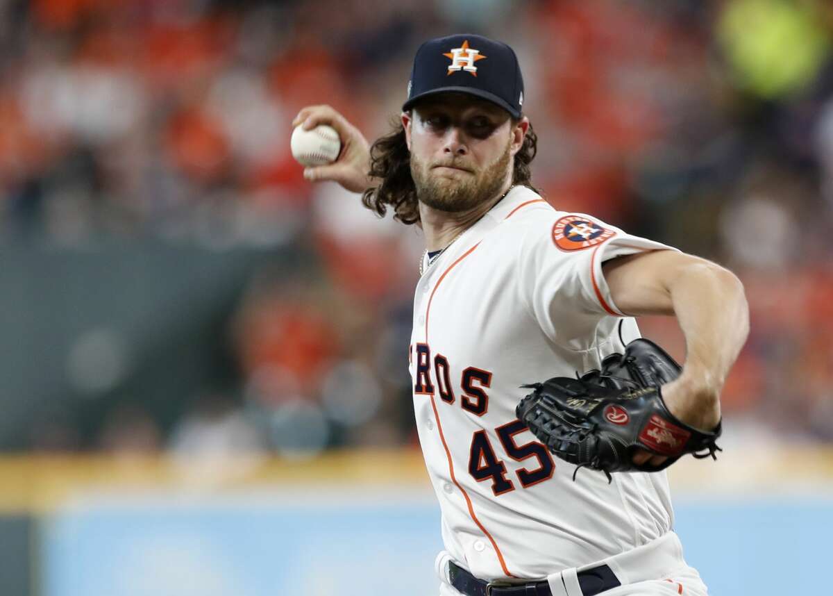 Gerrit Cole Train Cole Houston Astros Team-Issued 2018 Players' Weekend  Jersey