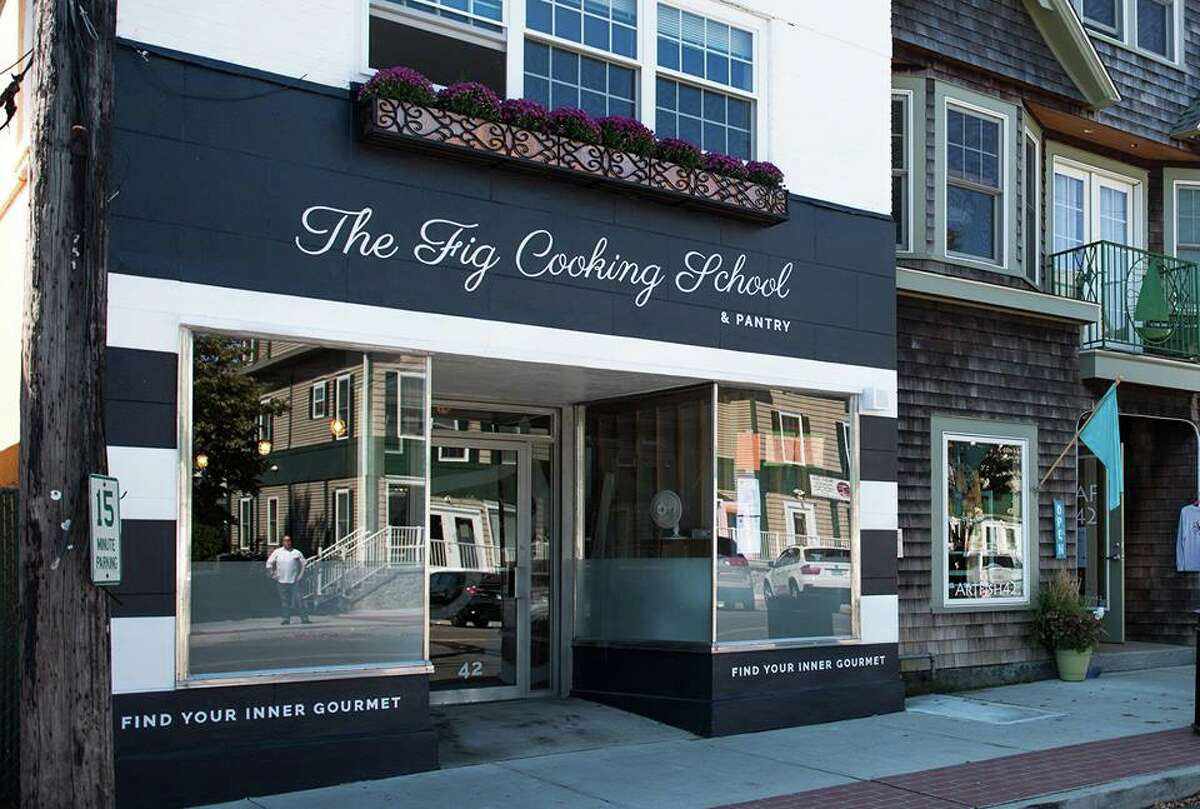 The Fig Cooking School in Milford presents a Valentines Day cooking class on Feb. 12. The menu includes three cheese champagne fondue, mixed greens and winter fruits with champagne vinaigrette, beef tenderloin with port wine cherry sauce and lavender crème brûlée.