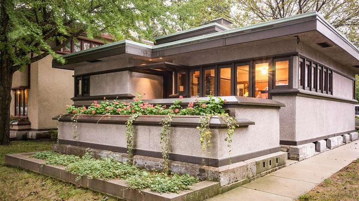 Frank Lloyd Wright's kit homes were designed to promote harmony, connecting family members to one another through shared spaces such as central fireplaces.