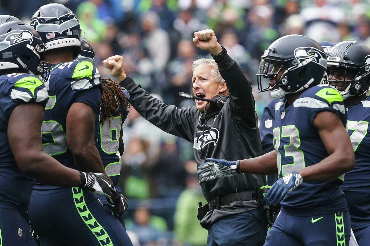 Seahawks 'didn't play well enough' on the lines against Raiders, Pete  Carroll says