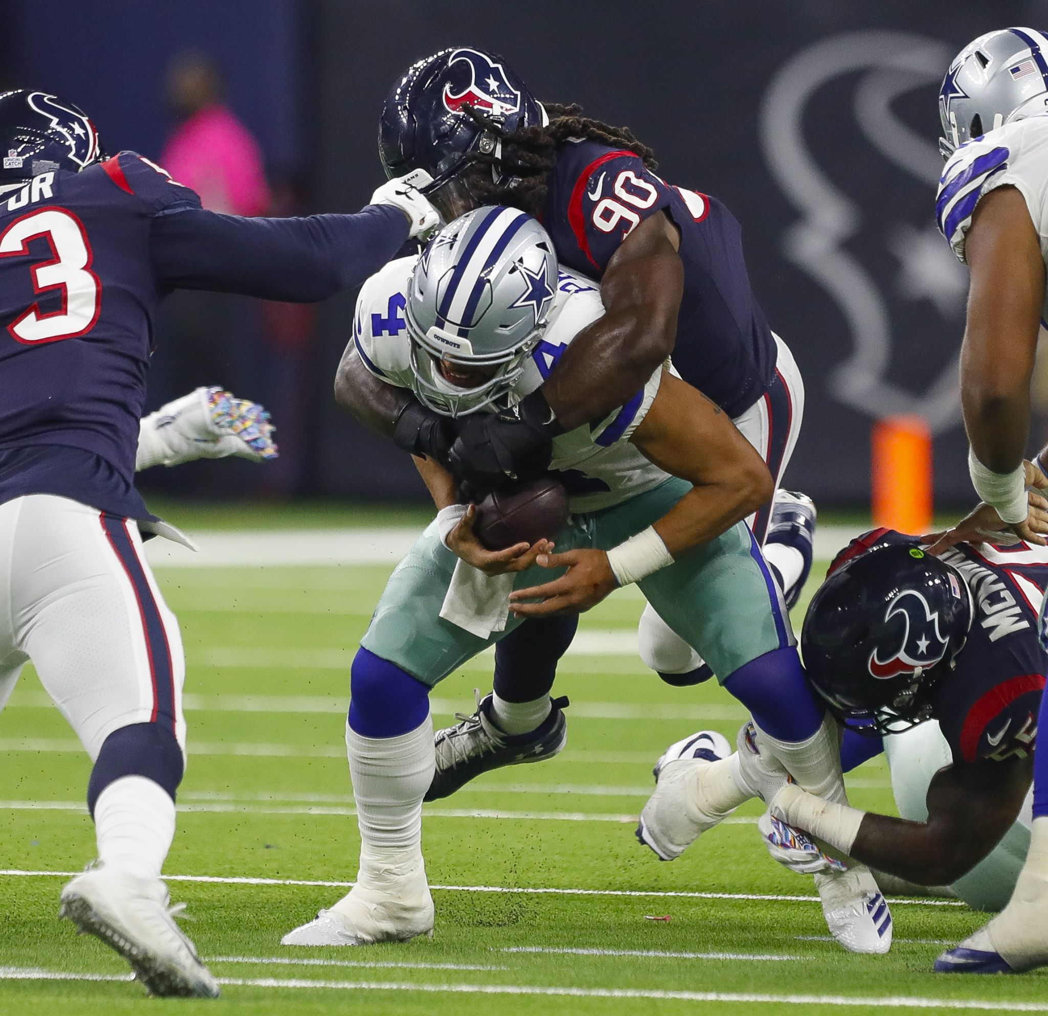 Texans' DeAndre Hopkins on OT catch vs. Cowboys: Best play of 6-year career