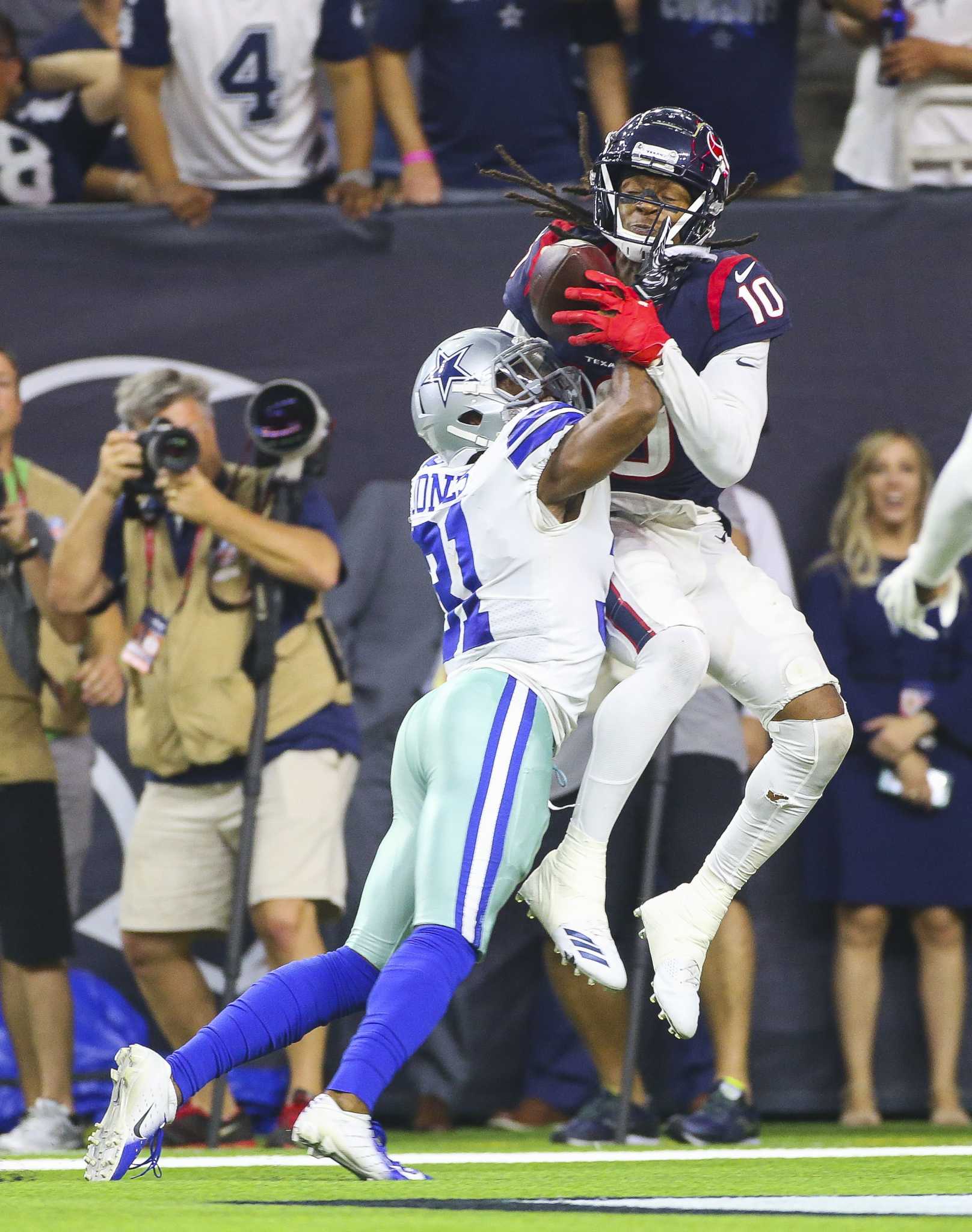 Hopkins' big season helps Texans to playoffs - The Sumter Item