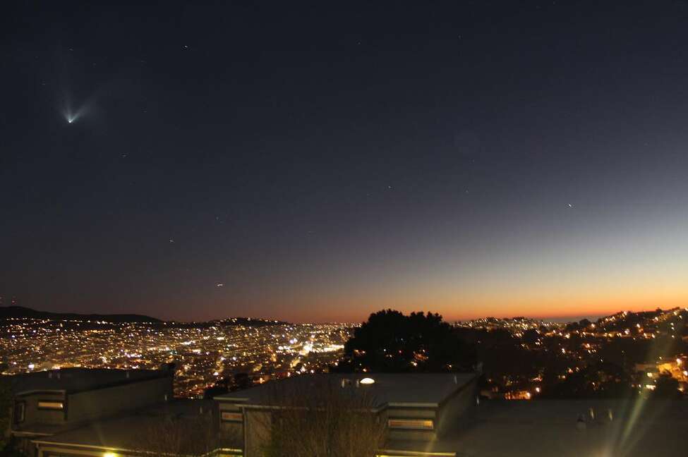 Images of SpaceX rocket launch at California base